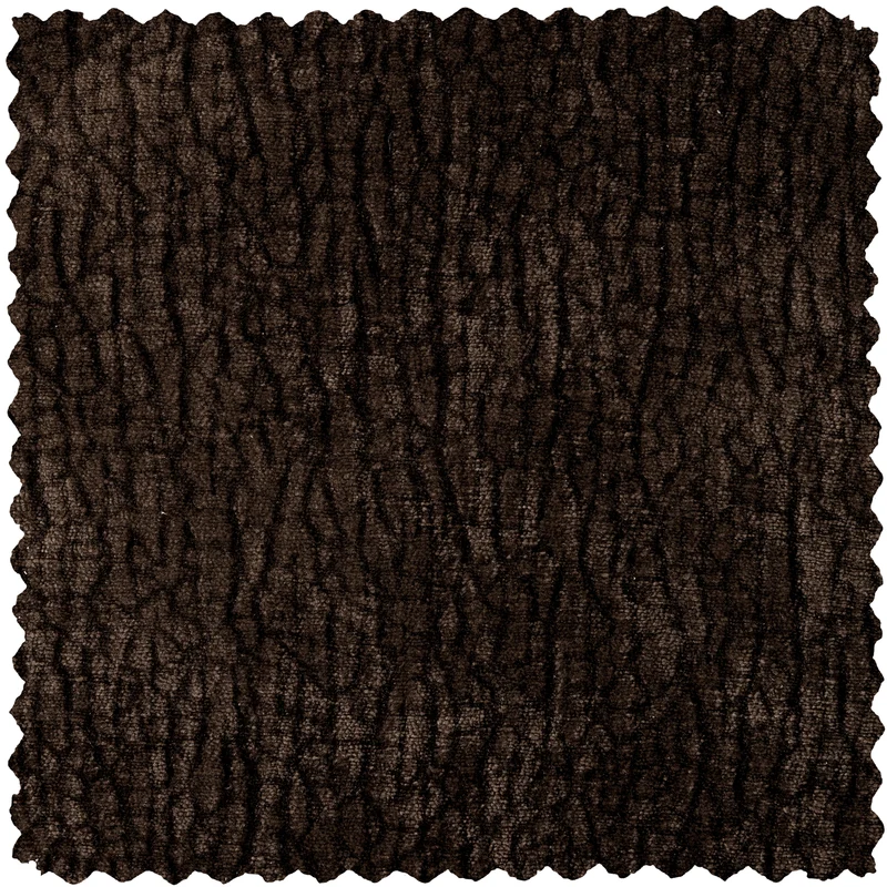 Baggy 1-sitzer element arm links 3D chenille dunkelbraun