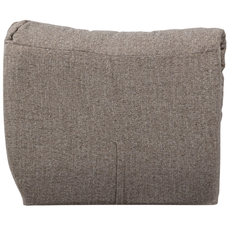 Baggy eckelement braun melange