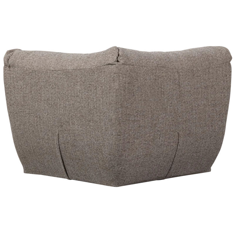 Baggy eckelement braun melange
