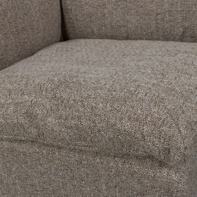 Baggy eckelement braun melange