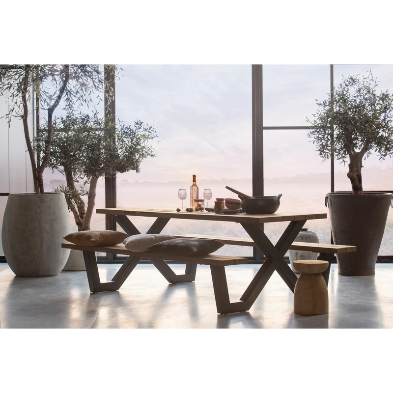 Tablo outdoor X-leg picnic metall 1 stück