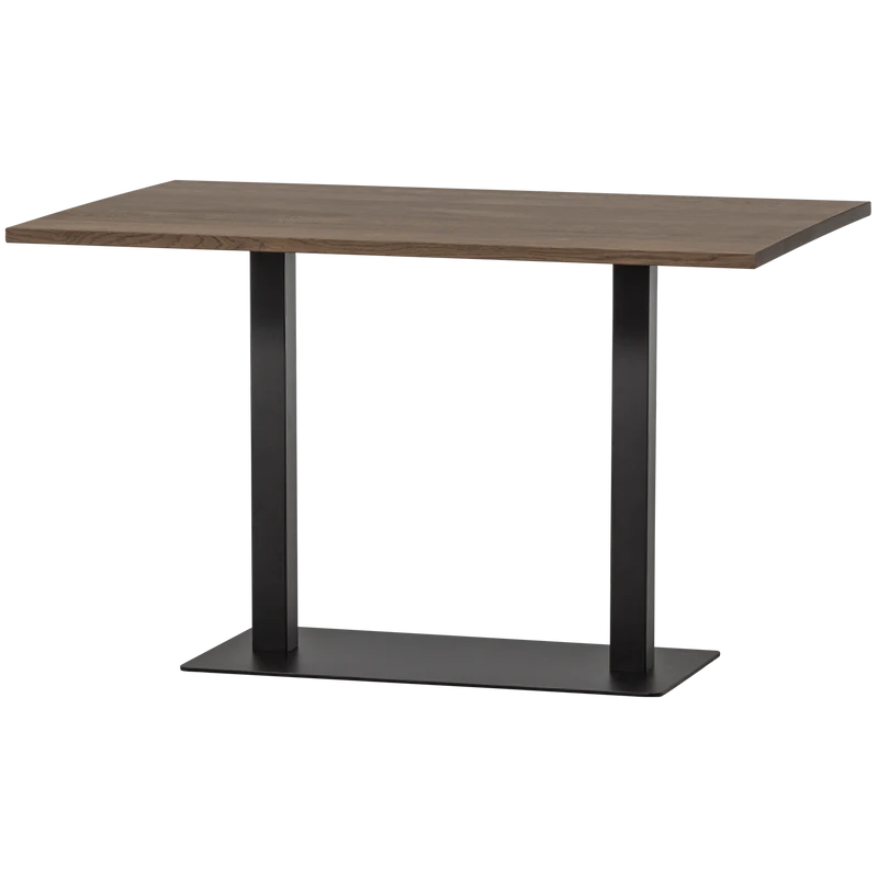 Tablo tisch gerade finger las 120x80 cm cashmere brown
