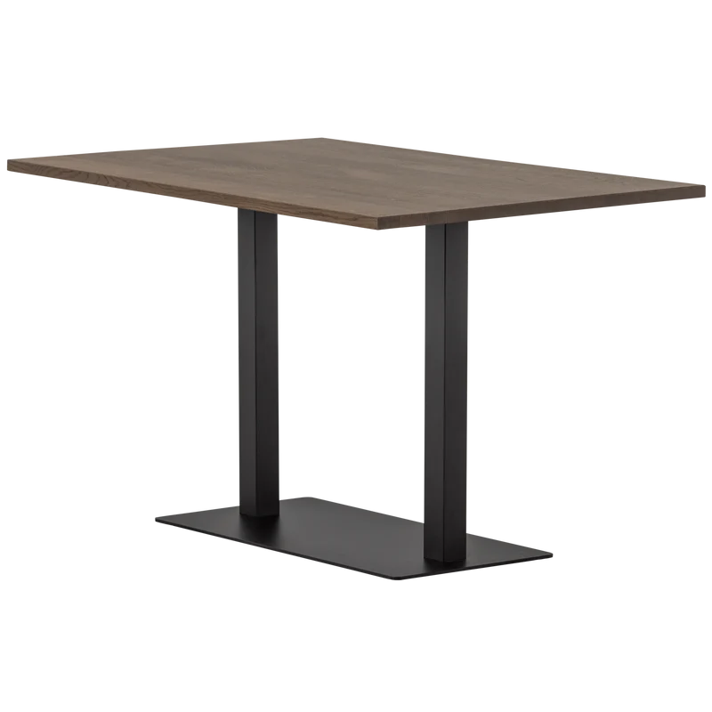 Tablo tisch gerade finger las 120x80 cm cashmere brown