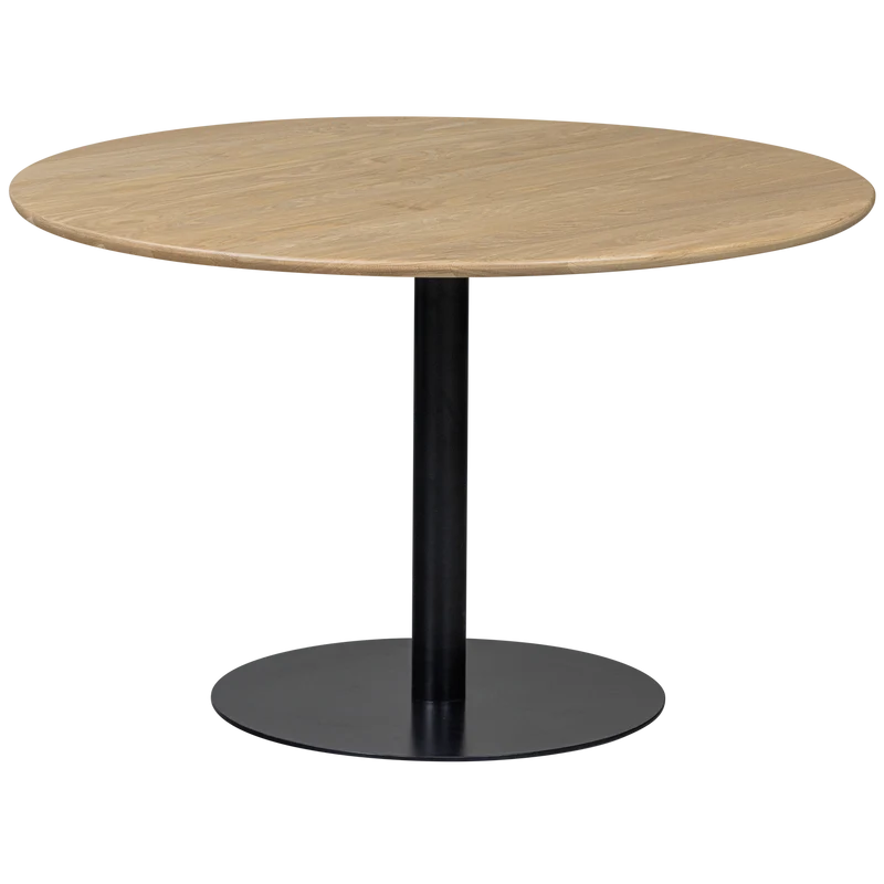 Tablo tisch rund finger las ø120 cm transparant