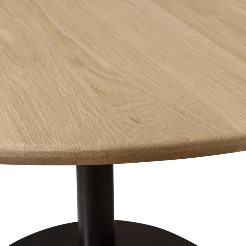 Tablo tisch rund finger las ø120 cm transparant