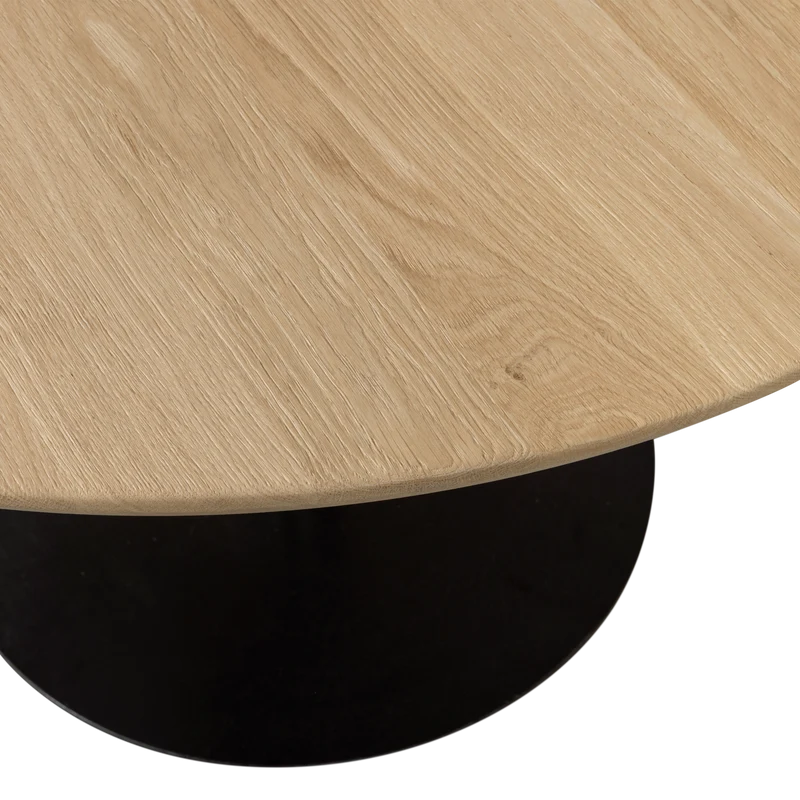 Tablo tisch rund finger las ø120 cm transparant