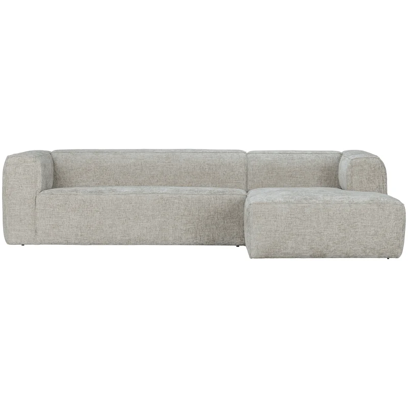 Bean eckbank rechts chunky melange natur