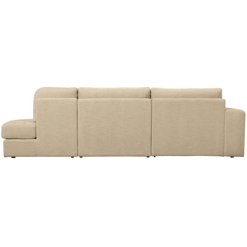 Family 2,5-sitzer sofa rundung rechts sand