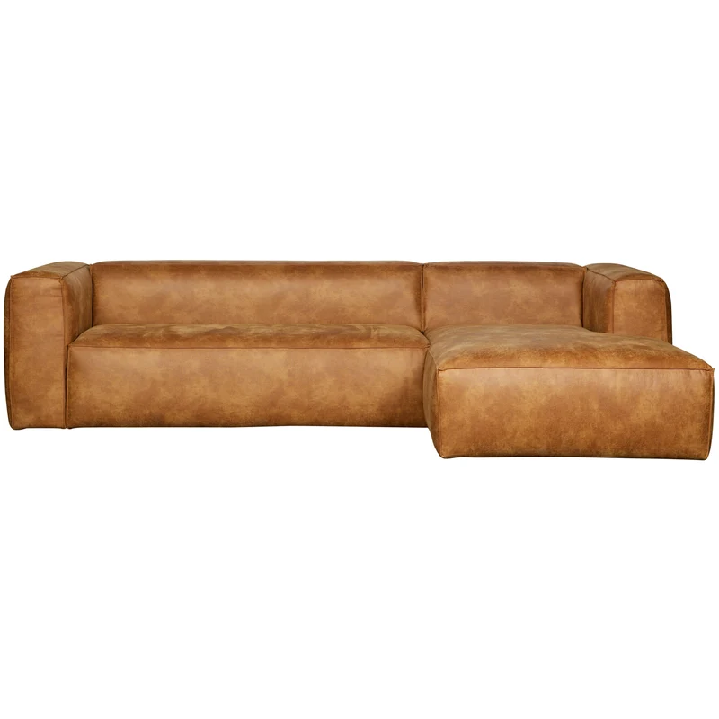 Bean eckbank rechts ecoleder cognac