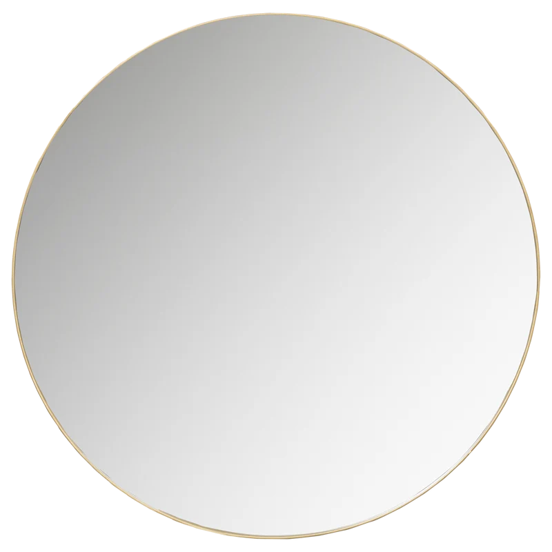 Doutzen runder spiegel metall gold ø80 cm