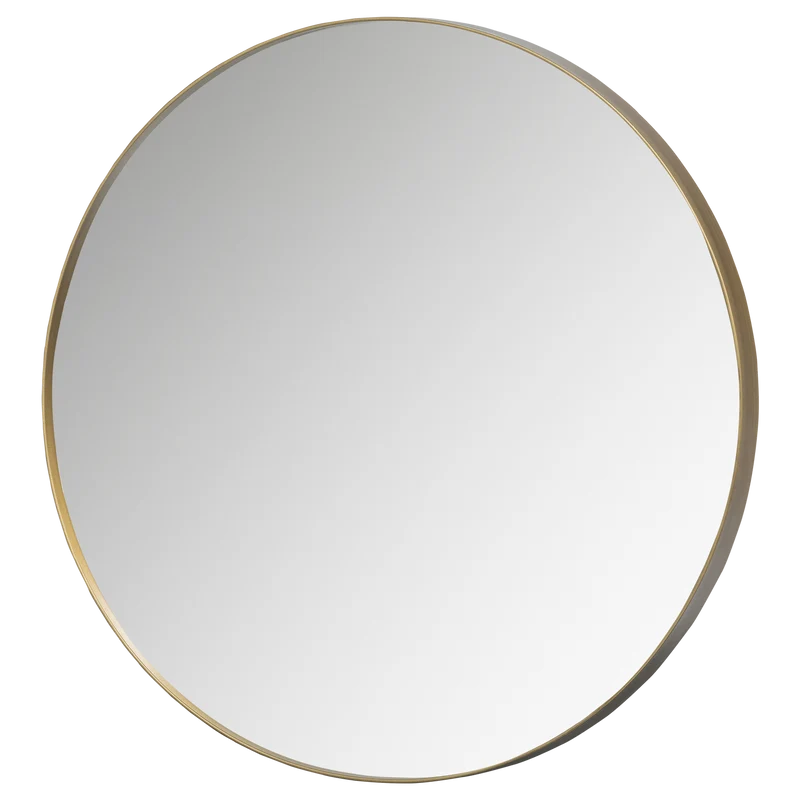 Doutzen runder spiegel metall gold ø80 cm