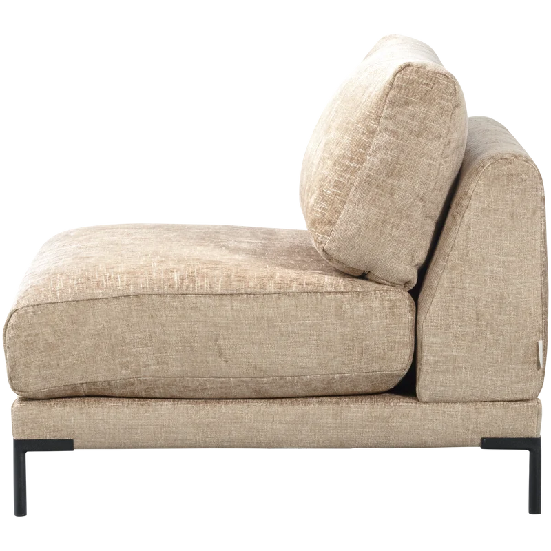 Couple loveseat element natur melange