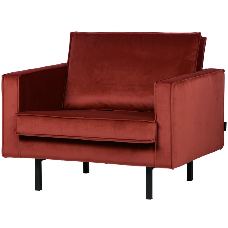 Rodeo sessel velvet kastanie