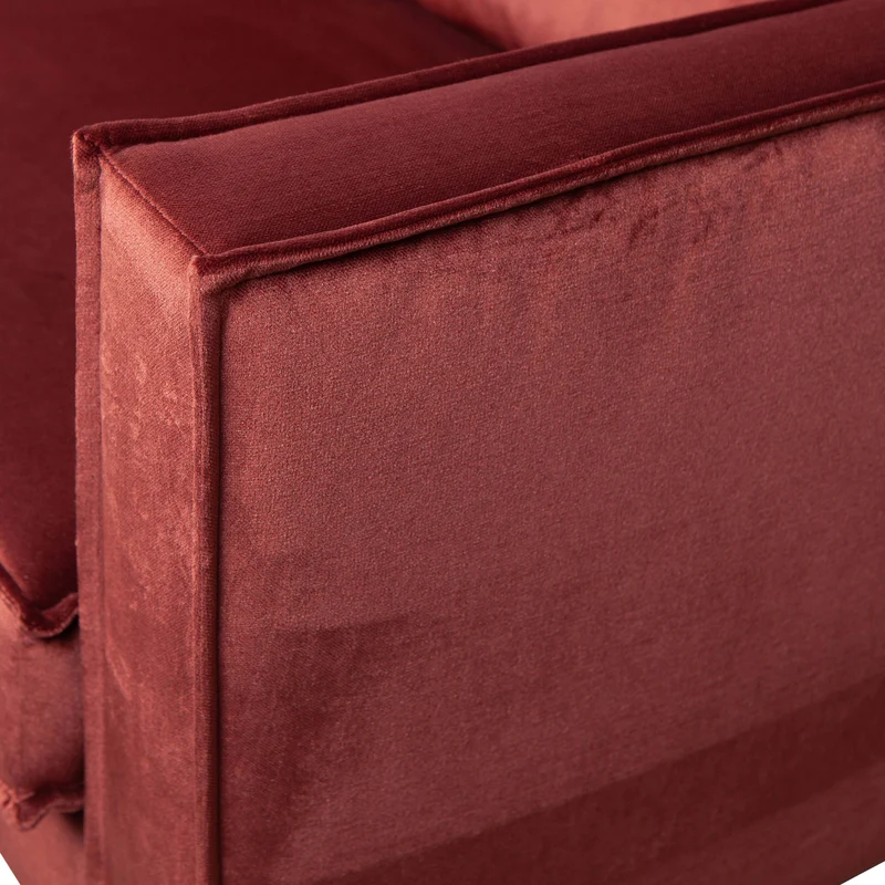 Rodeo sessel velvet kastanie
