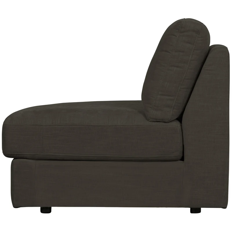 Family 1-sitzer element runde ecke links anthrazit
