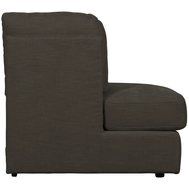 Family 1-sitzer element runde ecke links anthrazit