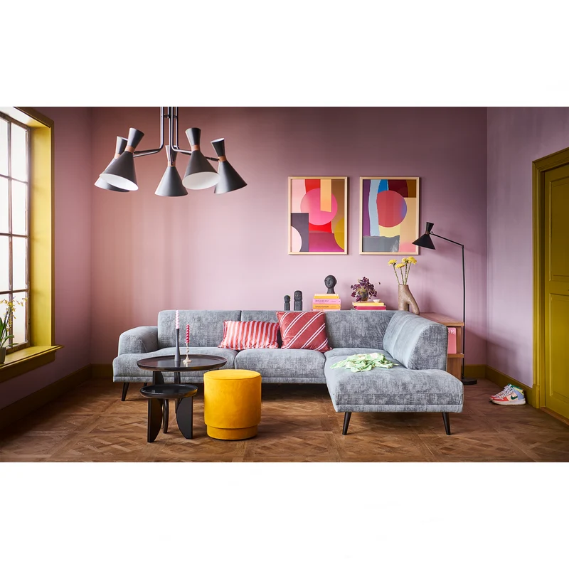 Family 1-sitzer element runde ecke links sand