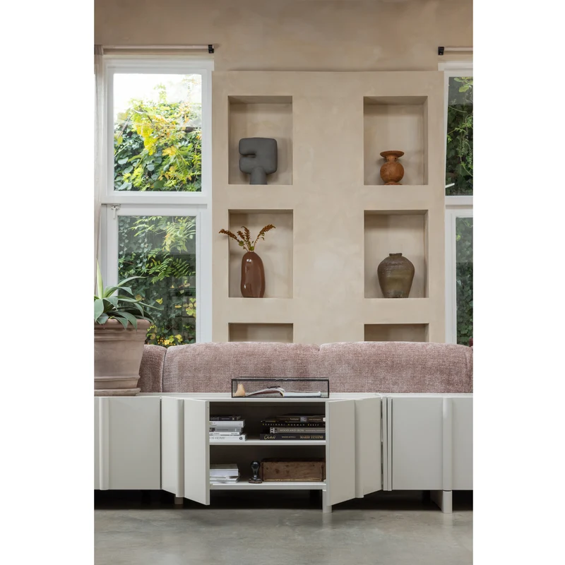 Basu tv möbel 152 cm kiefer dust