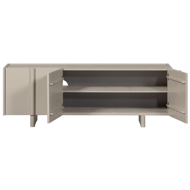 Basu tv möbel 152 cm kiefer dust