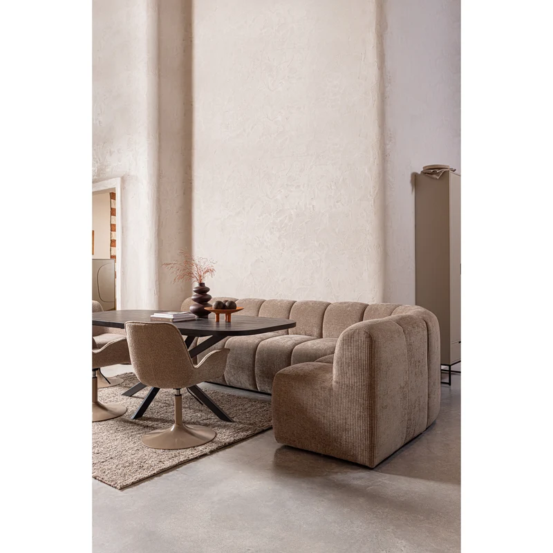 Arros esstisch ausziehbar 180-220x90 cm mdf schwarz