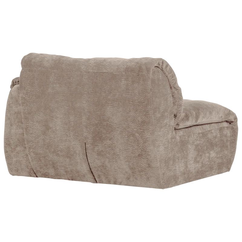 Baggy 1-sitzer element arm rechts 3D chenille sand