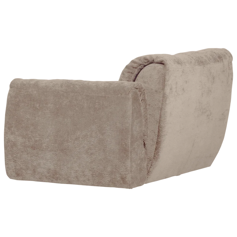 Baggy 1-sitzer element arm rechts 3D chenille sand