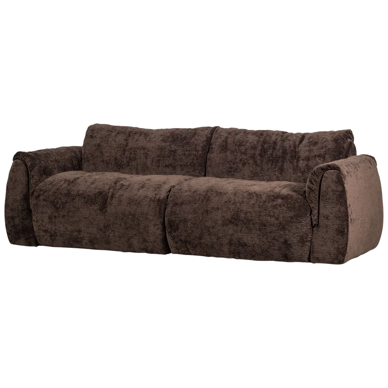 Baggy 2-sitzer rechts 3D chenille dunkelbraun