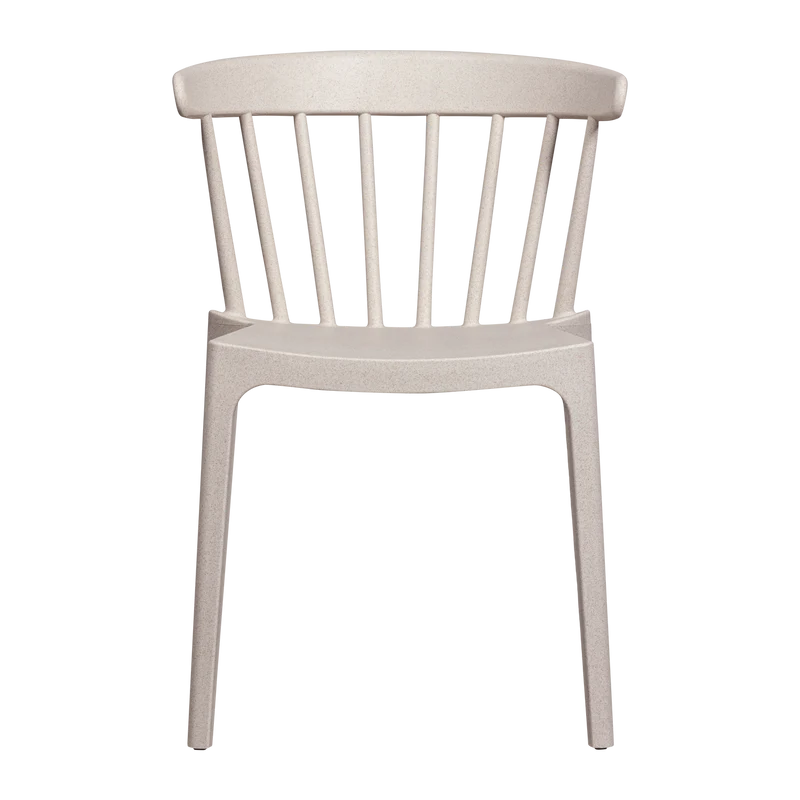 Bliss gartenstuhl mit stangen biofaser off white melange