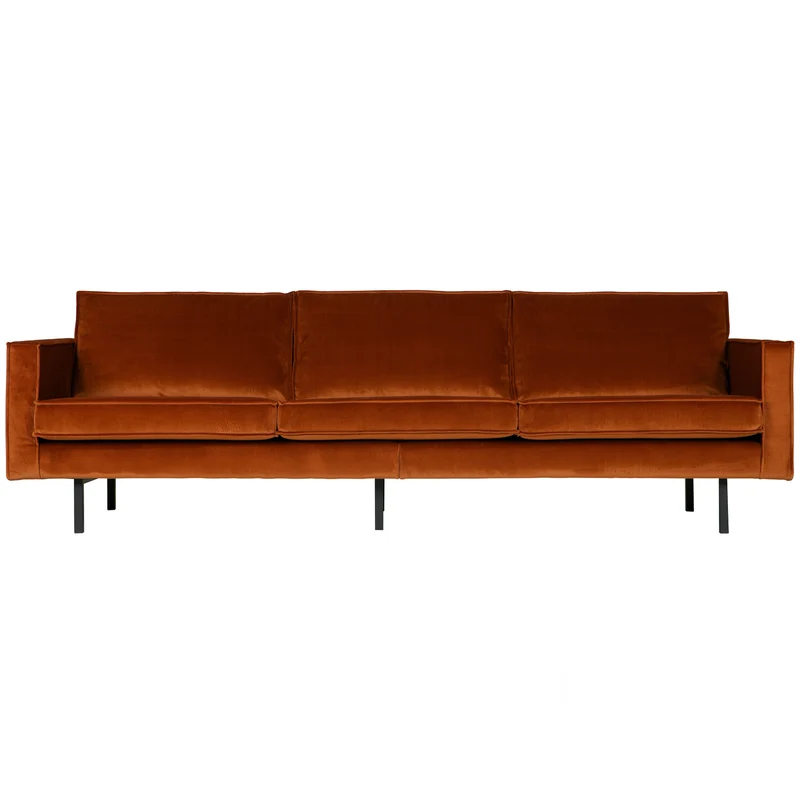 Rodeo sofa 3-sitzer velvet rost