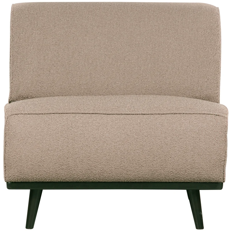Statement 1-sitzer element bouclé beige