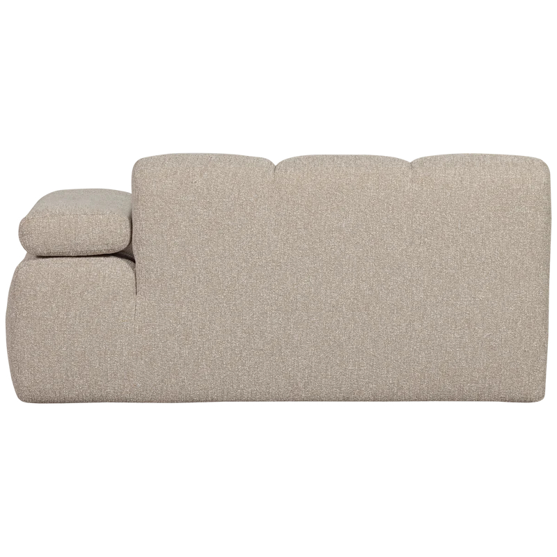 Mojo 1,5-sitzer element arm rechts bouclé beige melange