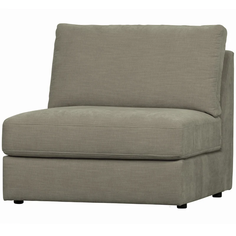 Family 1-sitzer element keine arm warmgrau