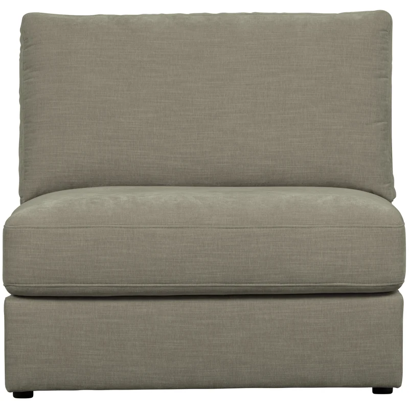 Family 1-sitzer element keine arm warmgrau