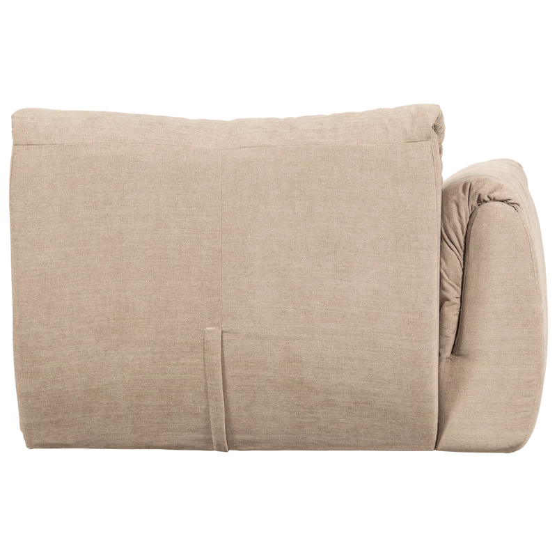 Baggy 1-sitzer element arm links gewebte chenille sand