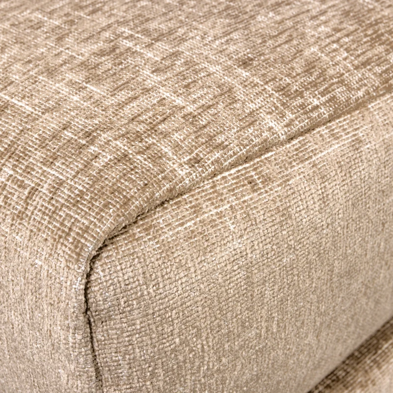Couple hocker 100 cm butter melange