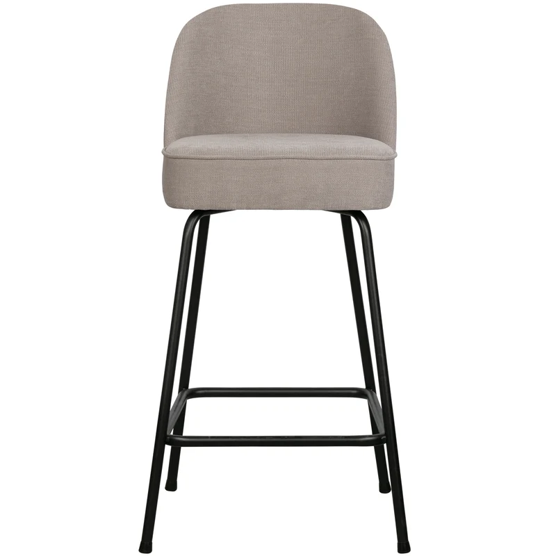 Vogue barhocker 65 cm gewebtes stoff sand