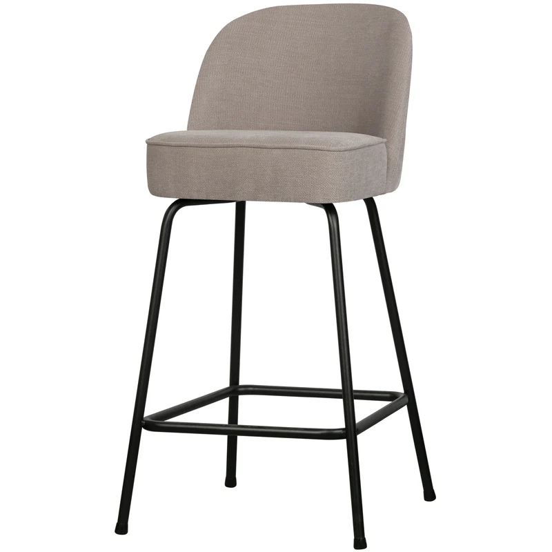 Vogue barhocker 65 cm gewebtes stoff sand