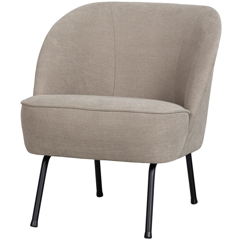 Vogue sessel gewebtes stoff sand