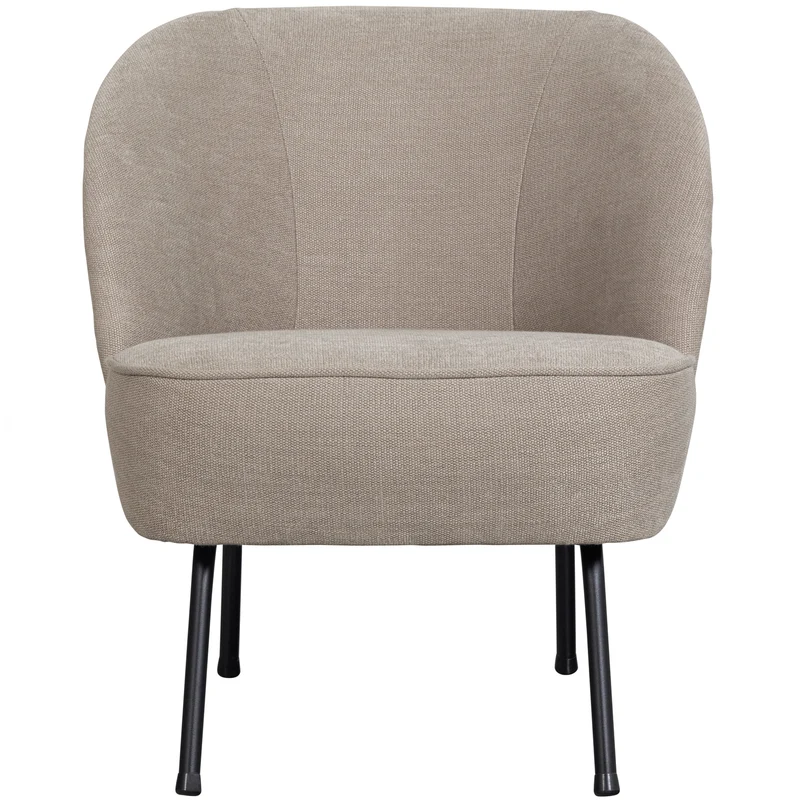 Vogue sessel gewebtes stoff sand