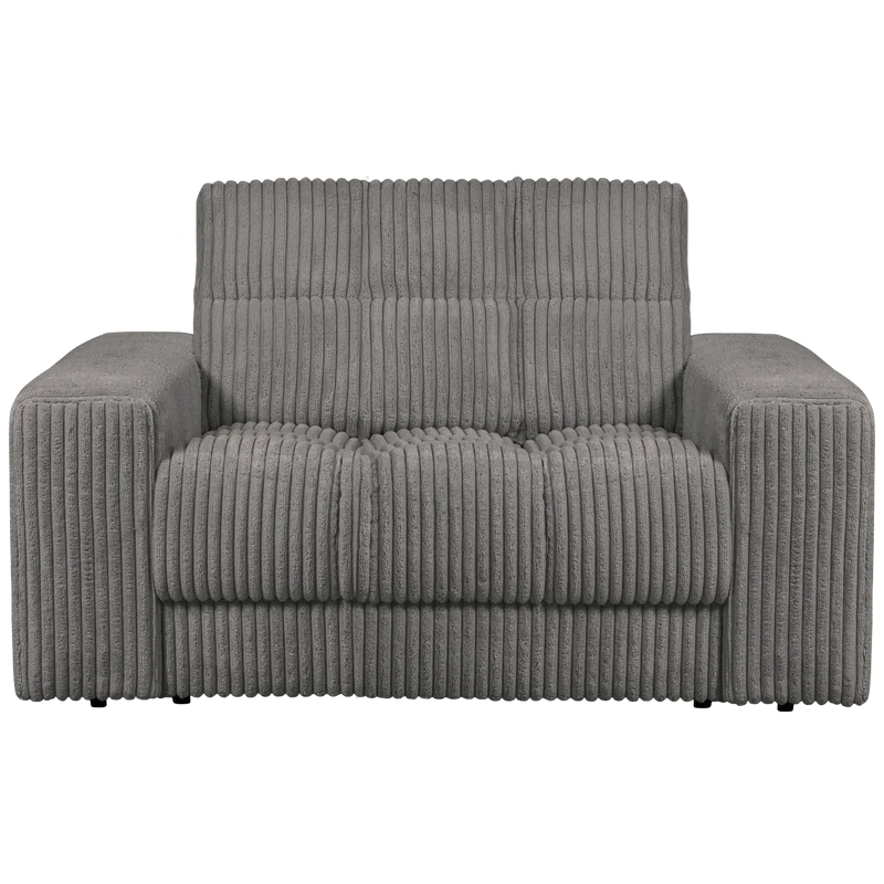 Second Date loveseat gerippter stoff terrazzo