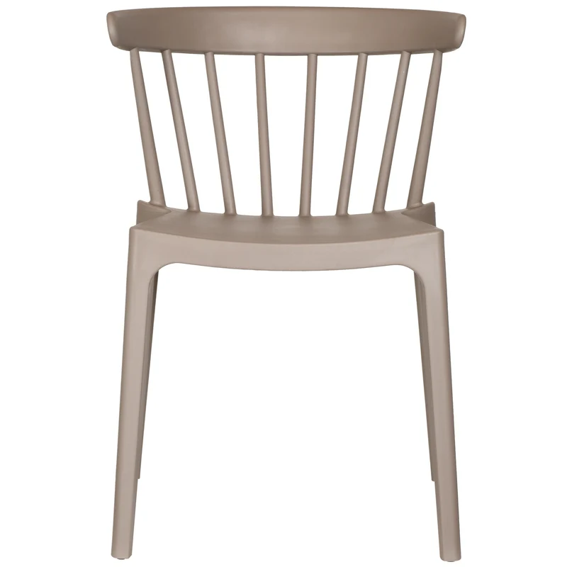 Bliss gartenstuhl mit stangen kunststoff taupe