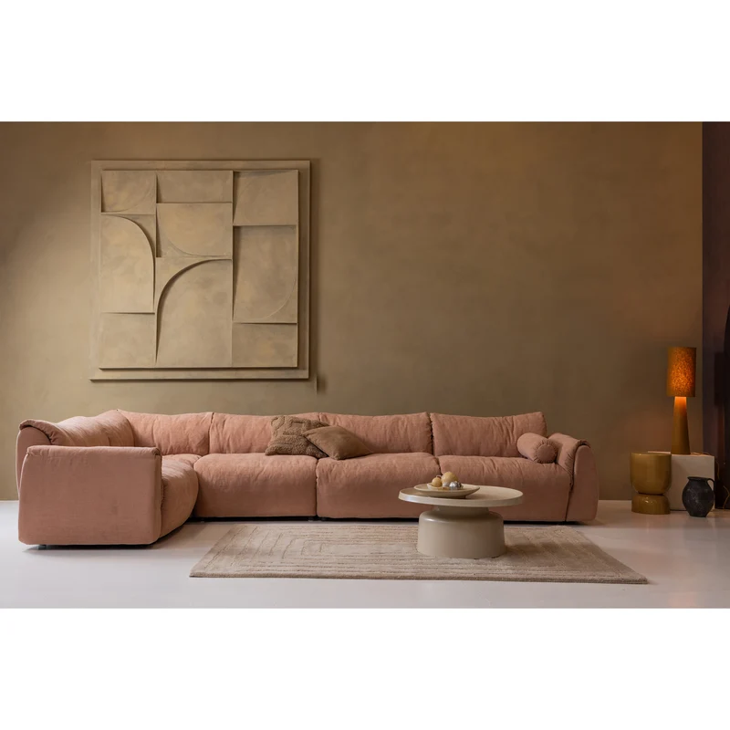 Hekla beistelltisch metall orange