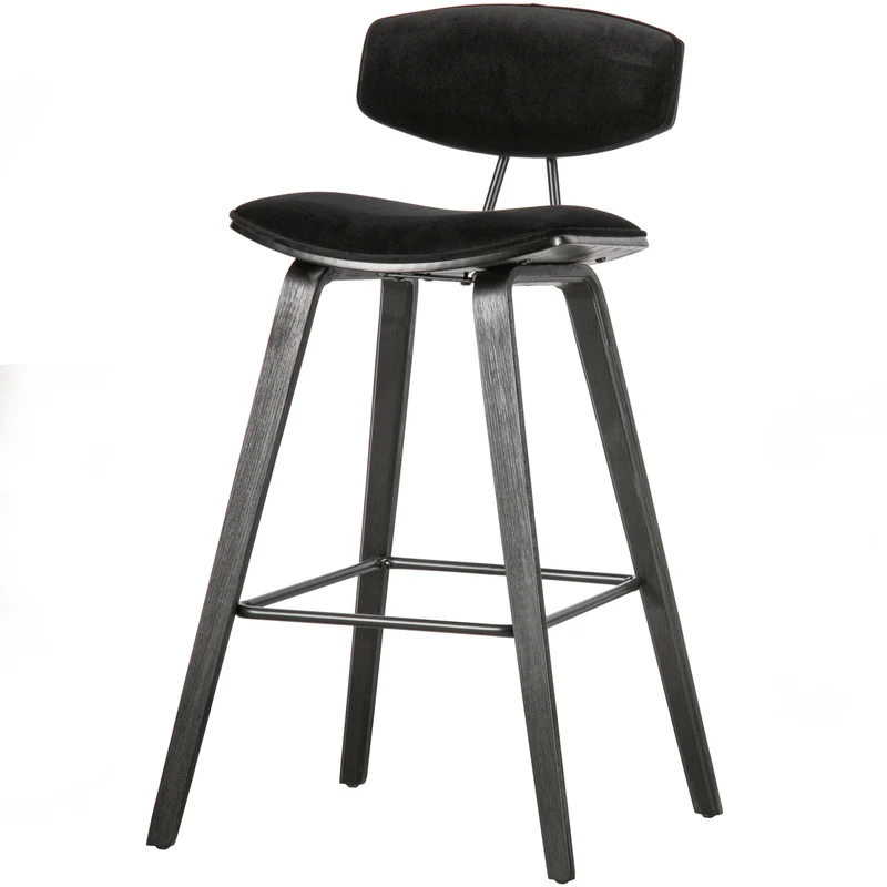 Senn barhocker velvet schwarz
