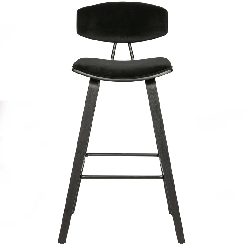 Senn barhocker velvet schwarz