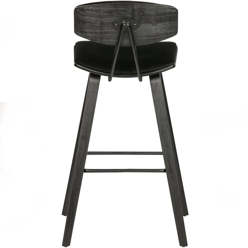 Senn barhocker velvet schwarz