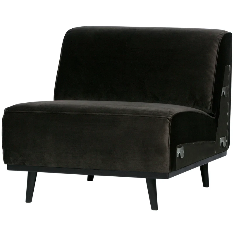 Statement 1-sitzer element velvet warmen grün