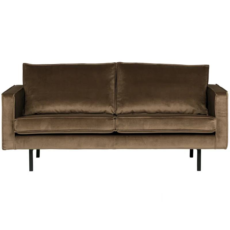 Rodeo 2,5-sitzer sofa velvet taupe