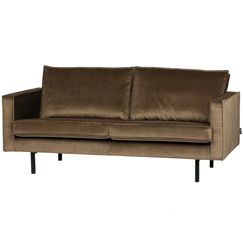 Rodeo 2,5-sitzer sofa velvet taupe
