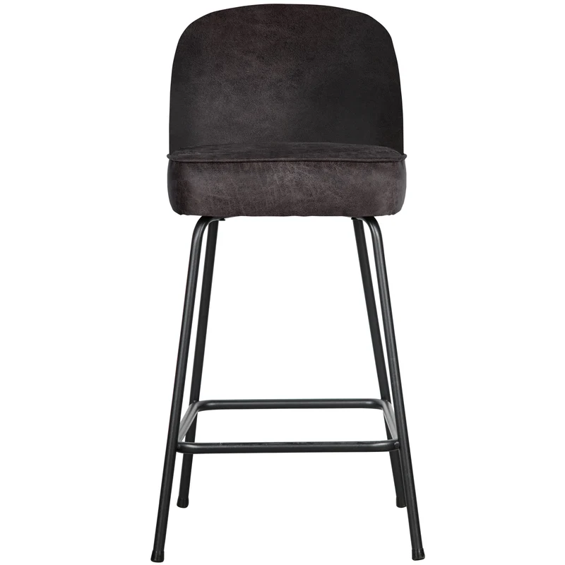 Vogue barhocker 65 cm ecoleder schwarz