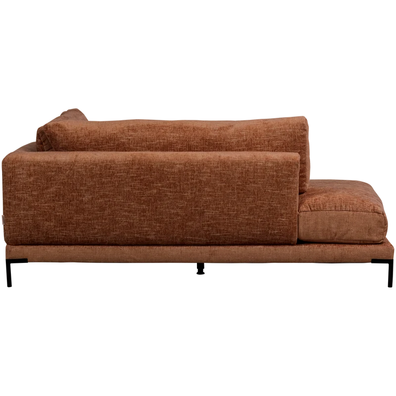 Couple lounge element rechts rostmélange